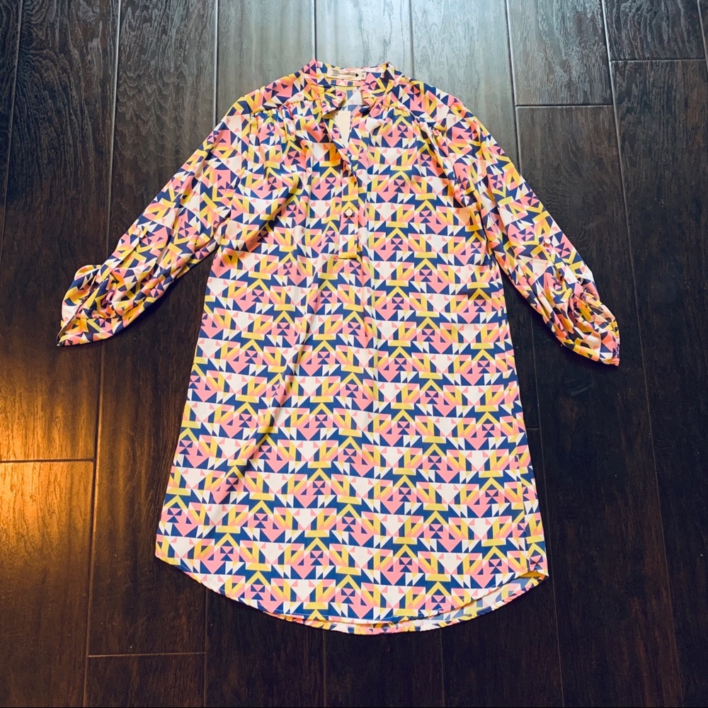 Buddy love geo print dress
